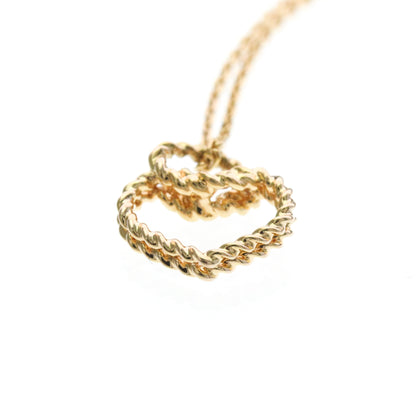 Cartier Torta Heart Pendant 18K Rose Gold, Gold, Pink Gold, Necklace