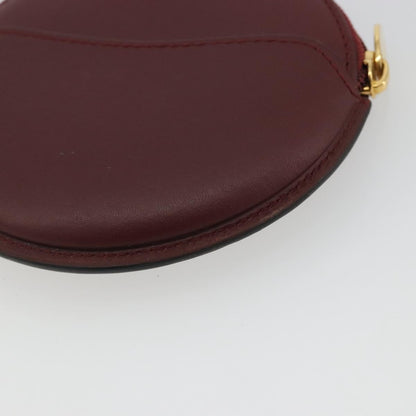 Cartier Must de Cartier Leather, Burgundy, Leather, Wallet