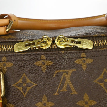 Louis Vuitton Keepall Bandouliere Monogram Canvas, Brown, Canvas, Travel Bag