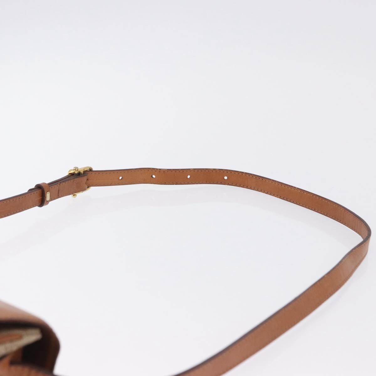 Celine Macadam Canvas, Beige, Canvas, Shoulder Bag