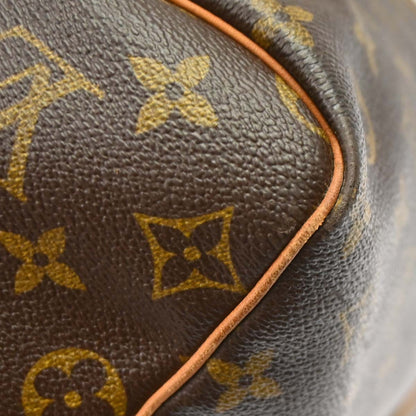 Louis Vuitton Keepall Monogram Canvas, Brown, Canvas, Travel Bag