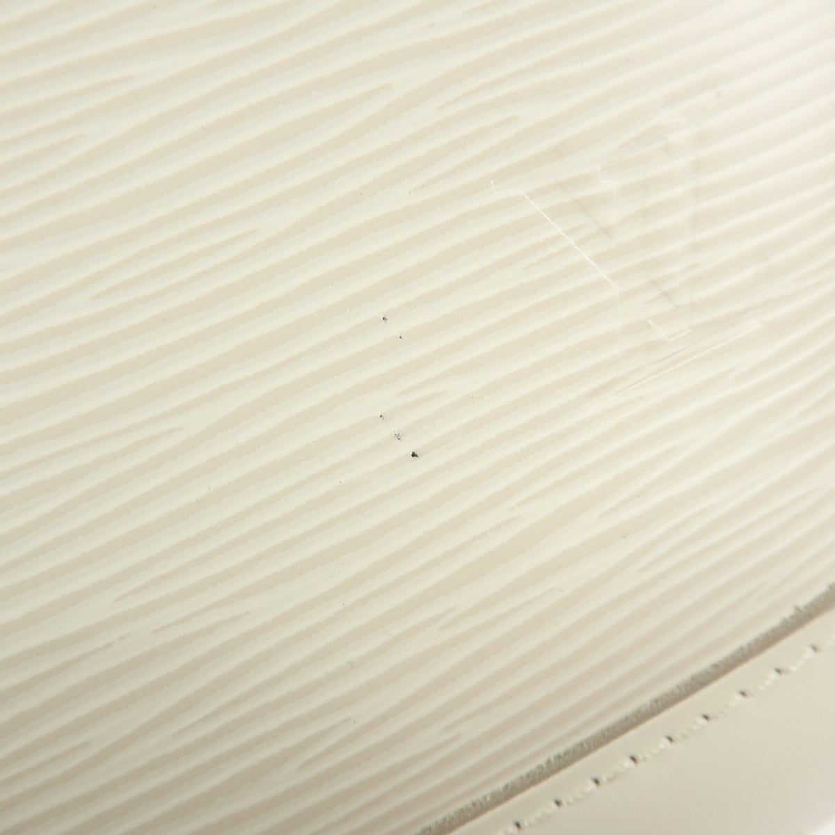 Louis Vuitton Alma Epi Leather, White, Leather, Handbag