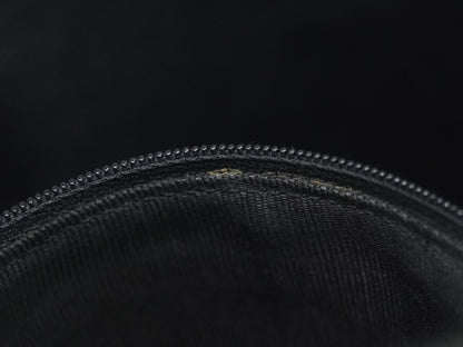 Bally Vintage Quilted Leather, Black, Leather, Handbag