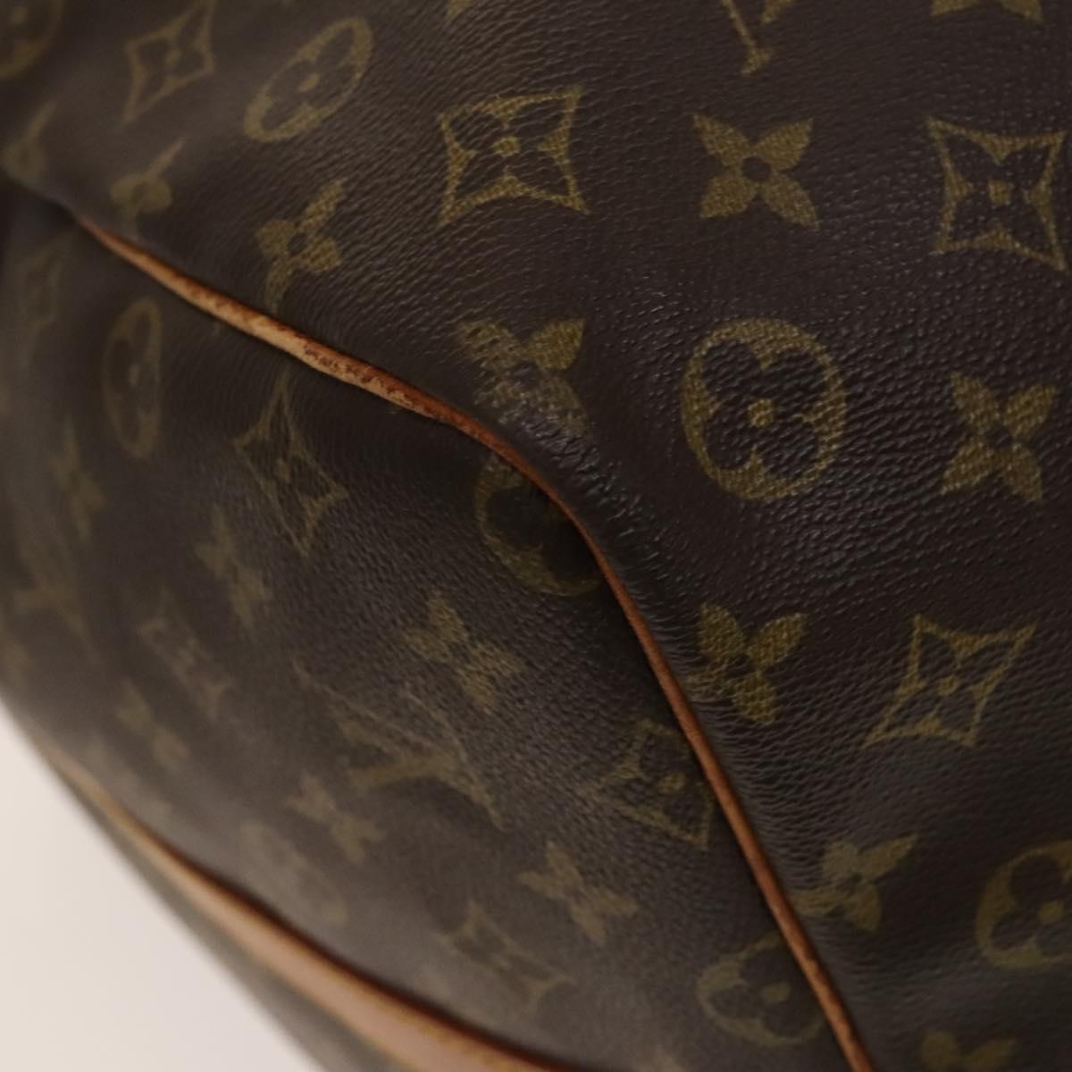 Louis Vuitton Keepall Bag Monogram Canvas, BROWN, CANVAS, Travel bag