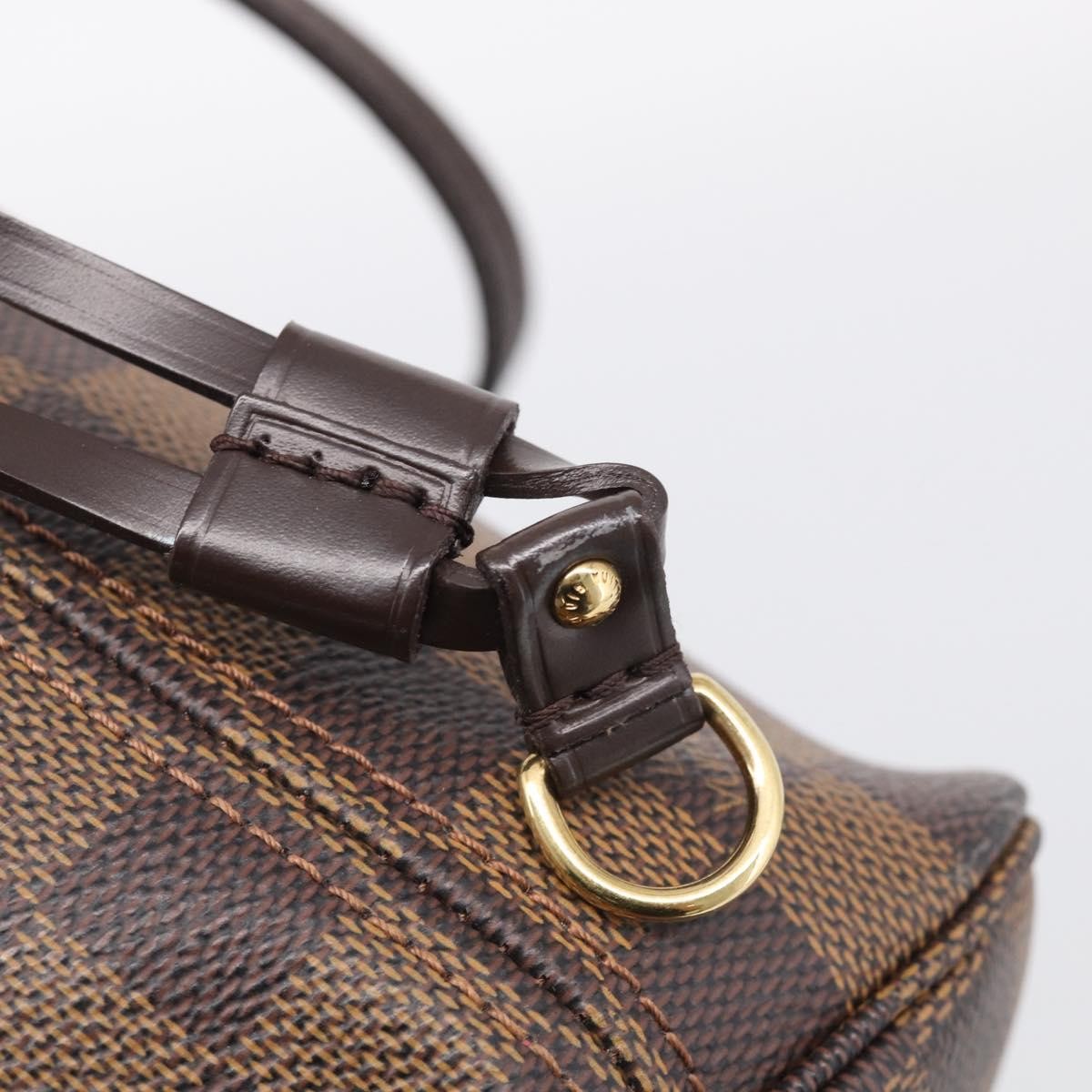 Louis Vuitton Neverfull Damier, Brown, Canvas, Tote Bag