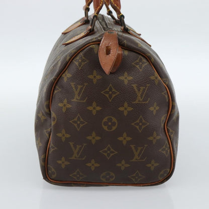 Louis Vuitton Speedy Monogram Canvas, Brown, Canvas, Handbag