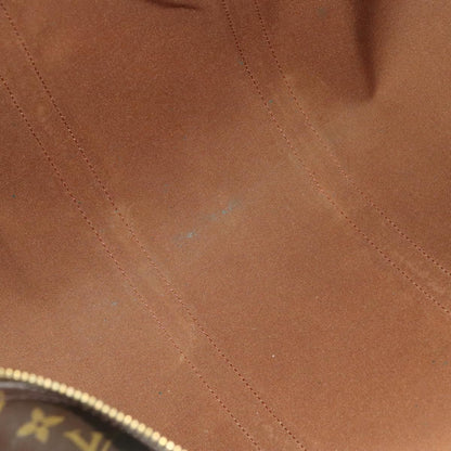 Louis Vuitton Keepall Bandouliere Bag Monogram Canvas, BROWN, CANVAS, Travel bag