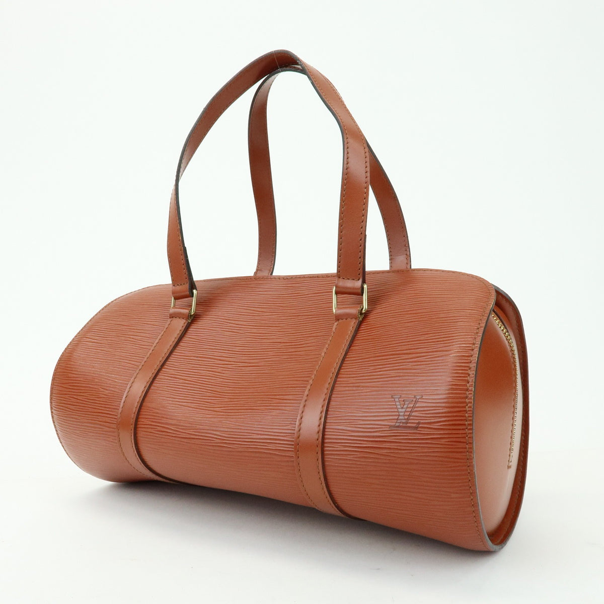 Louis Vuitton Soufflot Epi Leather, Brown, Leather, Tote Bag
