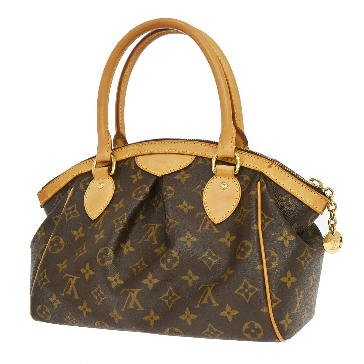 Louis Vuitton Tivoli Monogram Canvas, Brown, Canvas, Handbag