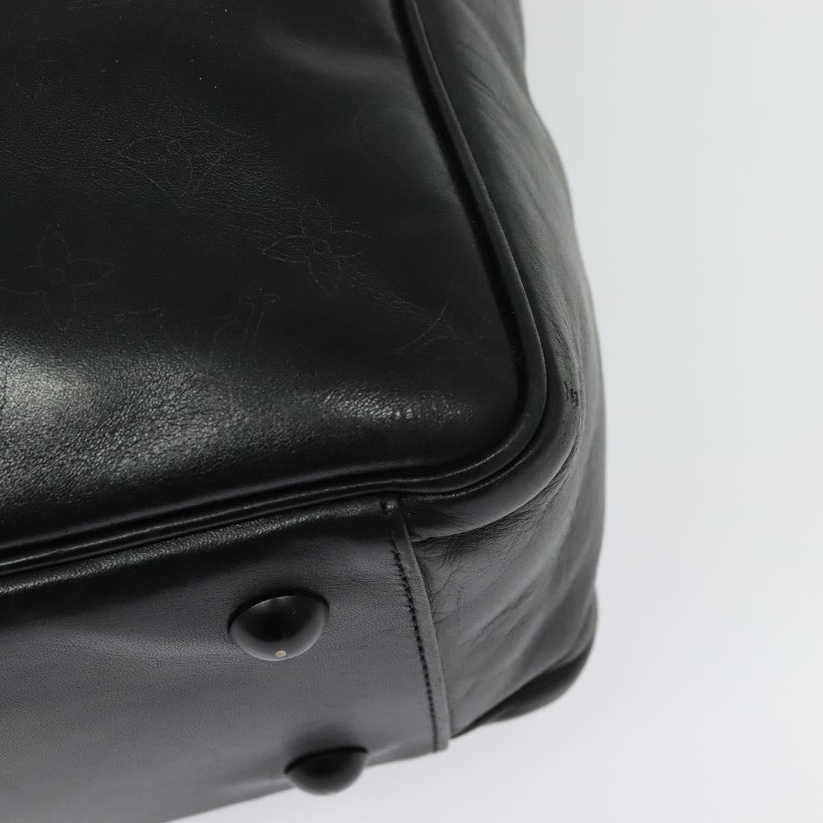 Louis Vuitton Clarkson Messenger Monogram Shadow Leather, Black, Leather, Crossbody Bag