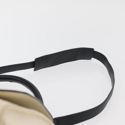 Celine Trapeze Leather with Canvas, Beige, Canvas, Handbag