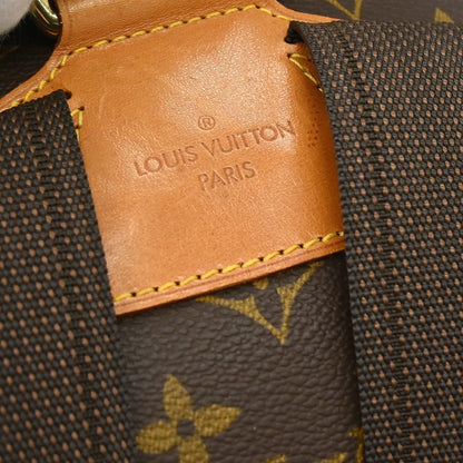 Louis Vuitton Vintage Montsouris Monogram Canvas, Brown, Canvas, Backpack