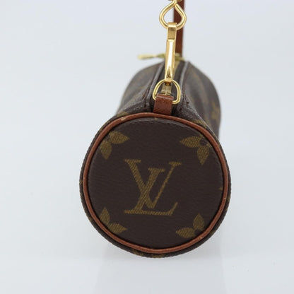 Louis Vuitton Papillon Pochette Monogram Canvas, Brown, Canvas, Clutch