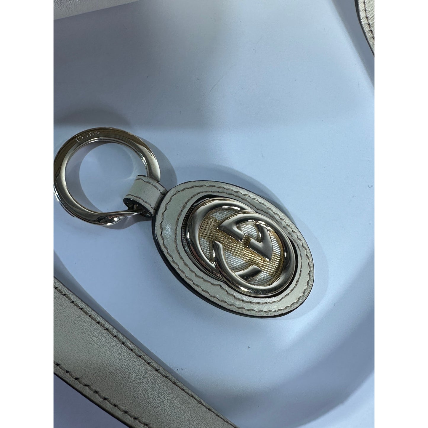 GUCCI Britt Tote Bag Calfskin Leather