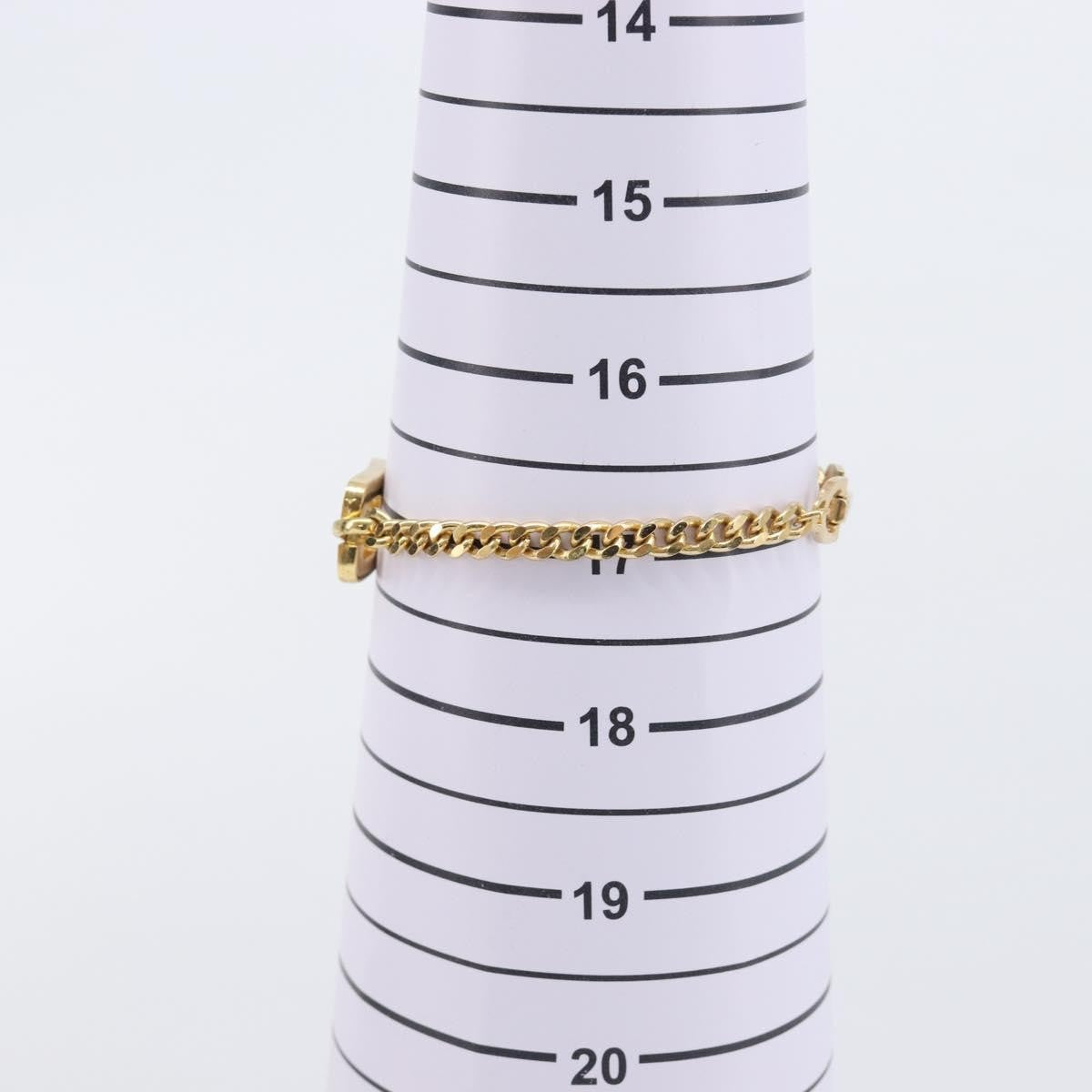 Christian Dior CD Logo Metal, Gold, Metal, Bracelet