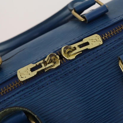 Louis Vuitton Keepall Bag Epi Leather, Blue, Leather, Travel Bag