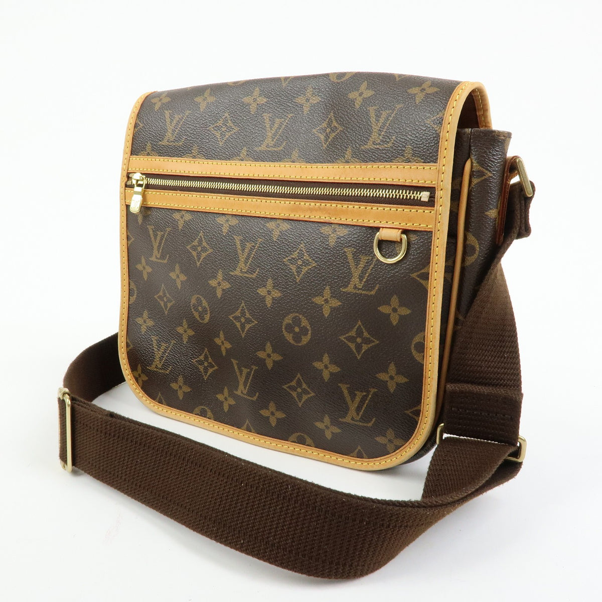 Louis Vuitton Bosphore Messenger Monogram Canvas, Brown, Canvas, Handbag