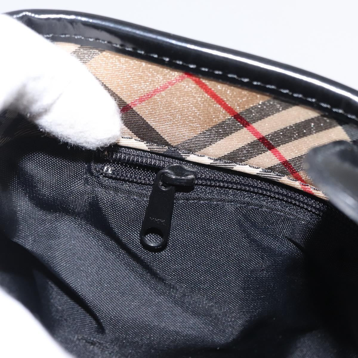 Burberry Blue Label Nylon, Brown, Nylon, Tote Bag
