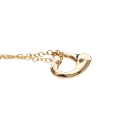 Tiffany & Co. Elsa Peretti Open Heart Pendant 18K Rose Gold, Gold, Pink Gold, Necklace
