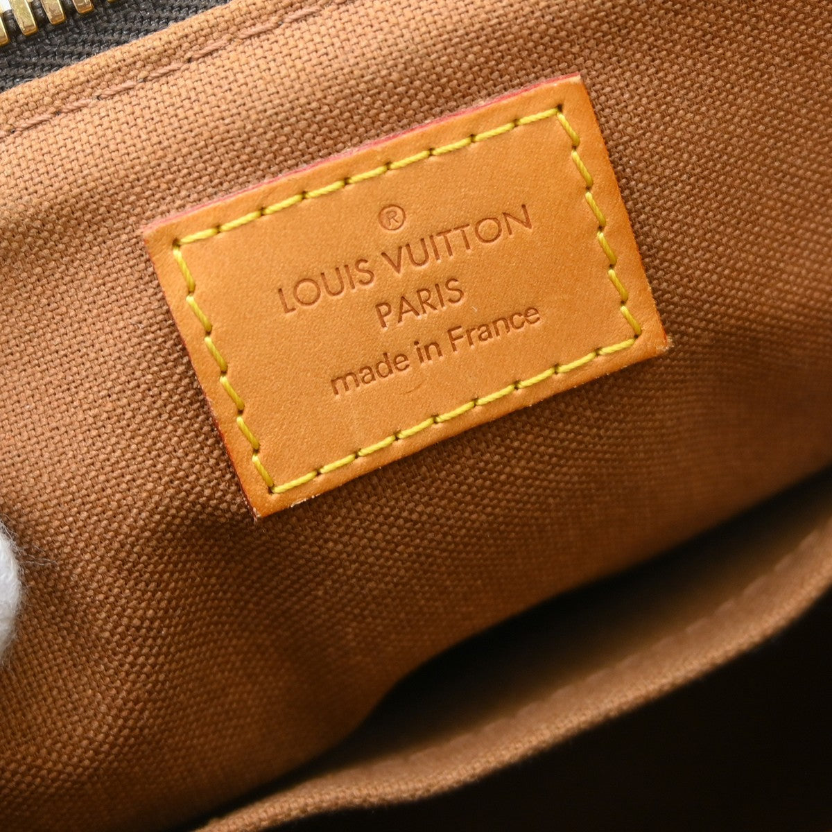 Louis Vuitton Palermo Monogram Canvas, Brown, Canvas, Tote Bag