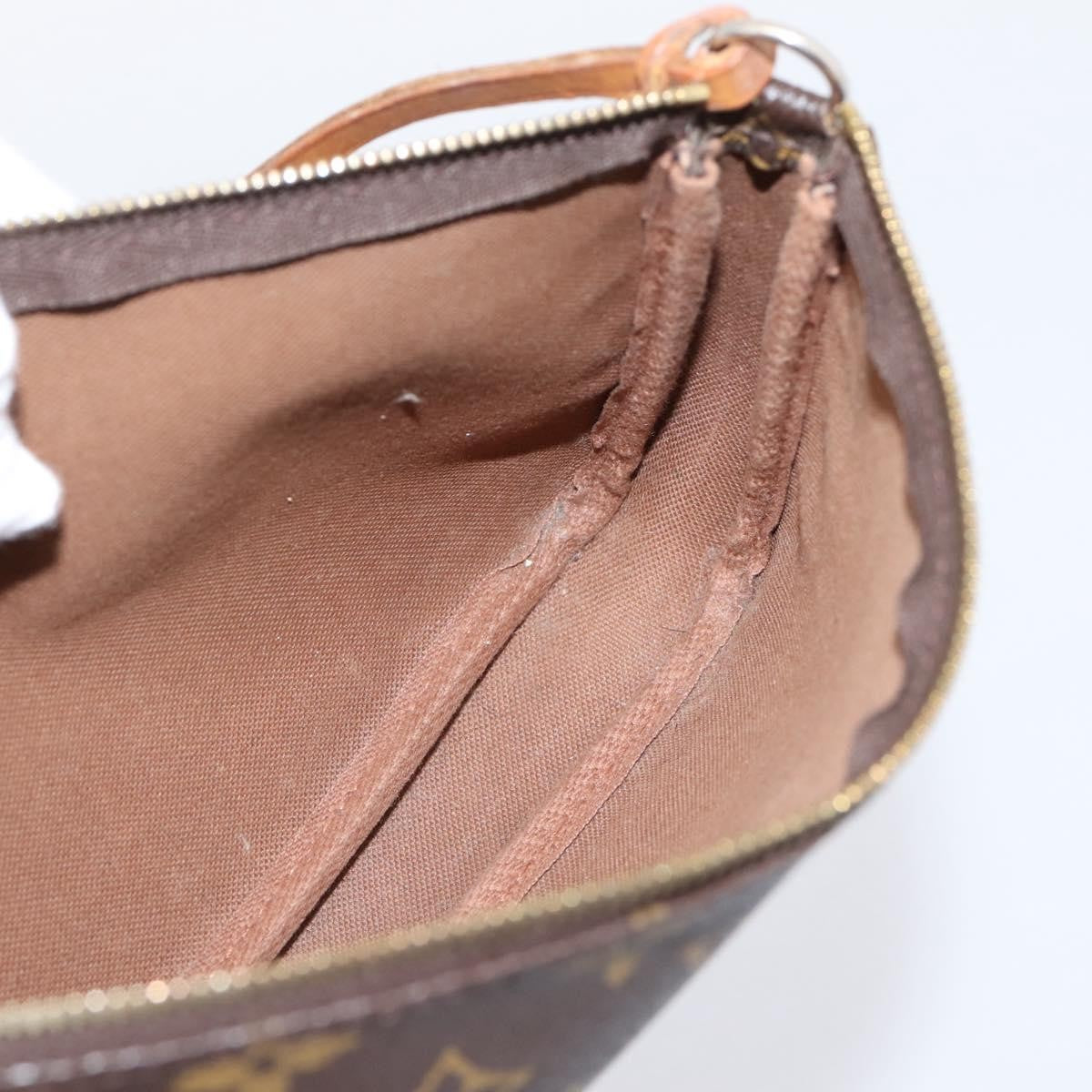 Louis Vuitton Pochette Accessoires NM Monogram Canvas, Brown, Canvas, Clutch