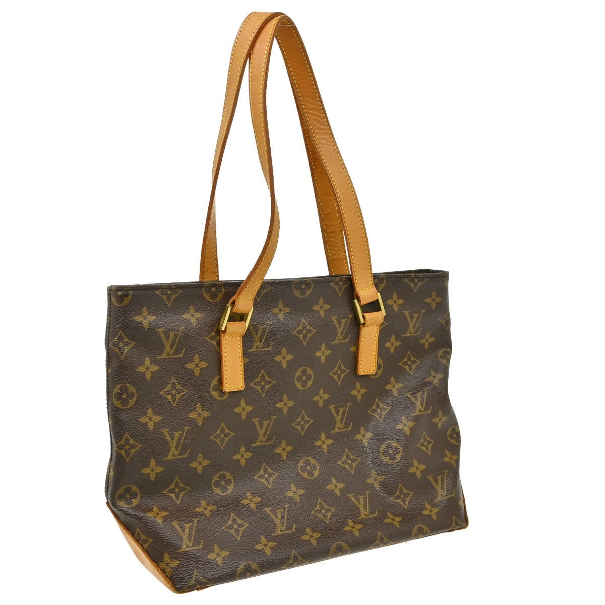 Louis Vuitton Cabas Piano Monogram Canvas, Brown, Canvas, Tote Bag