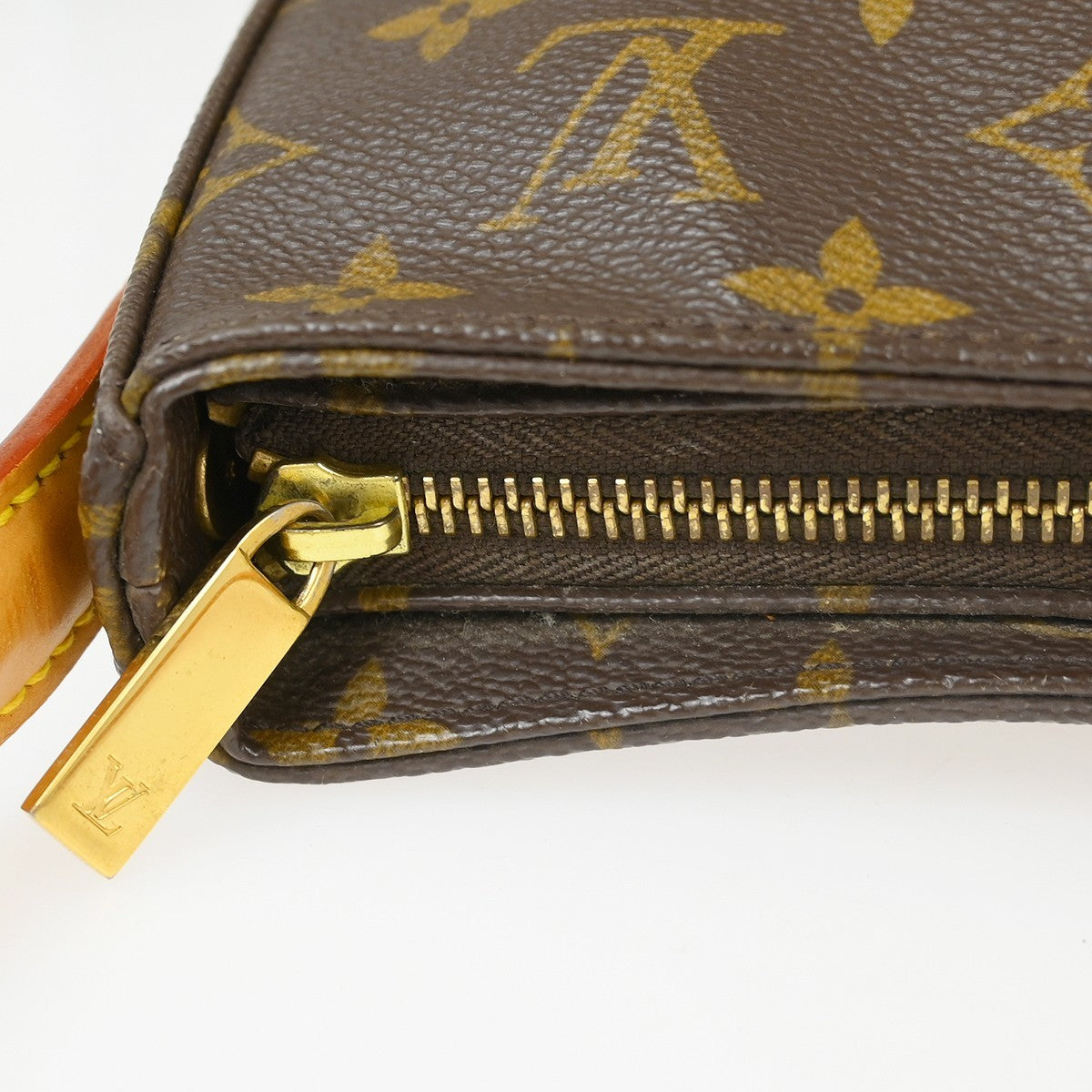 Louis Vuitton Looping Monogram Canvas, Brown, Canvas, Handbag