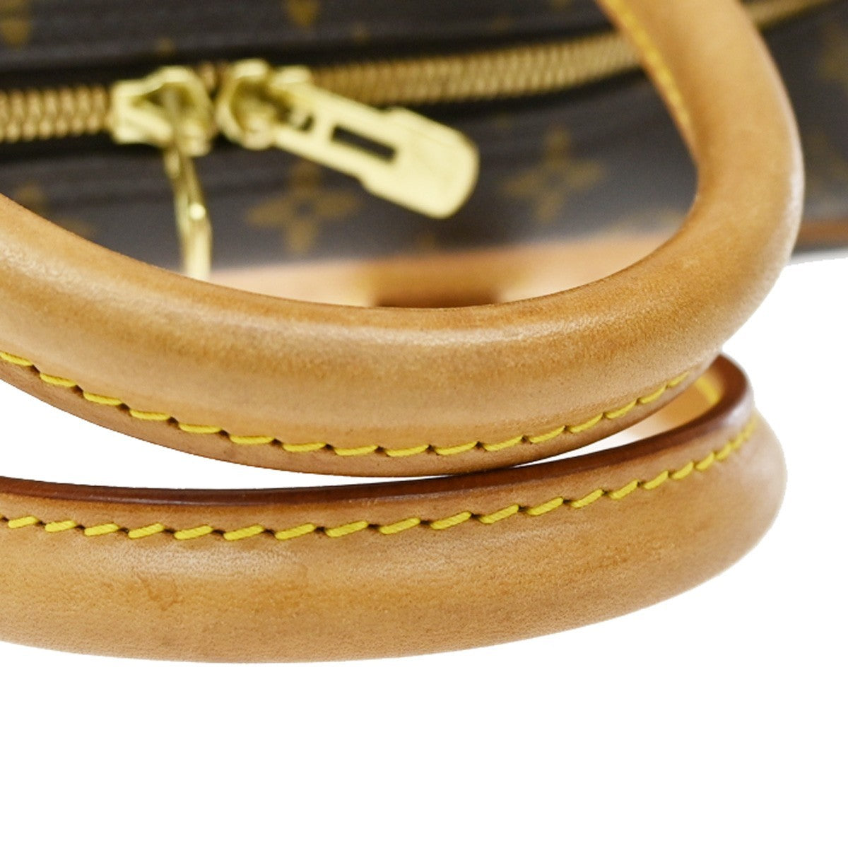 Louis Vuitton Deauville Monogram, Brown, Canvas, Handbag