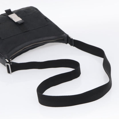Gucci Shoulder Canvas, Black, Canvas, Shoulder Bag