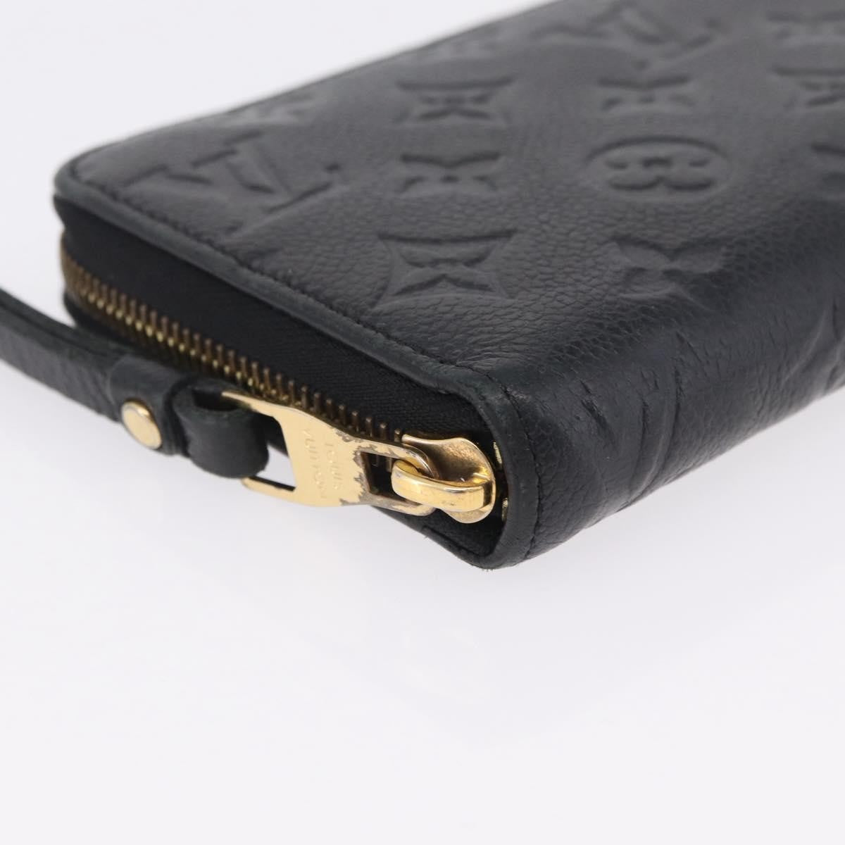 Louis Vuitton Portefeuille zippy Monogramme Empreinte monogramme empreinte, Black, Leather, Wallet