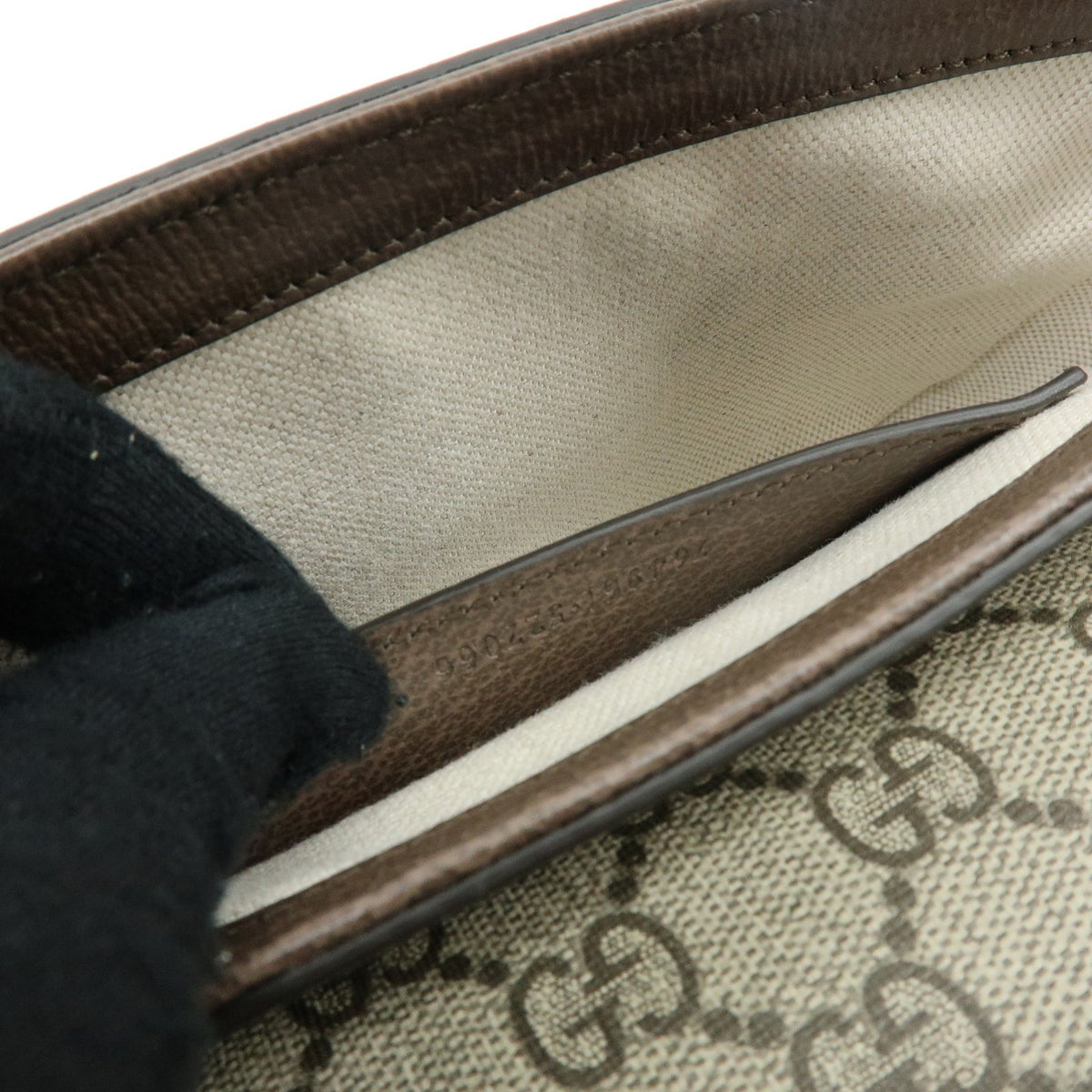 Gucci Ophidia Envelope Flap GG Coated Canvas, Beige, Canvas, Shoulder Bag