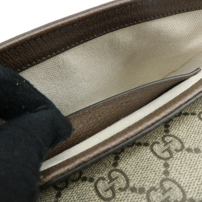 Gucci Ophidia Envelope Flap GG Coated Canvas, Beige, Canvas, Shoulder Bag