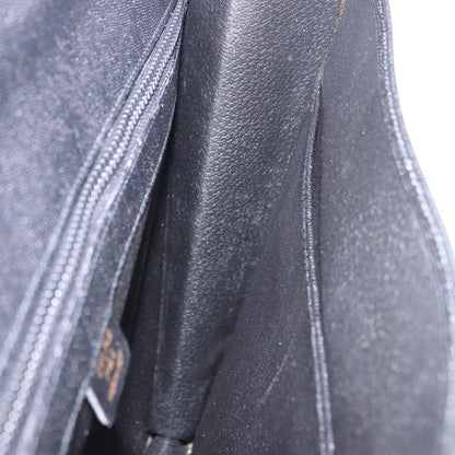 Celine Cartable Business Leather, Black, Leather, Briefcase