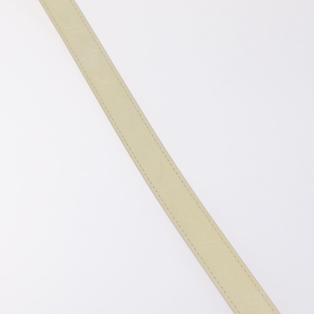 Louis Vuitton Vernis Belt LV Monogram Vernis, Beige, Patent Leather, Belt