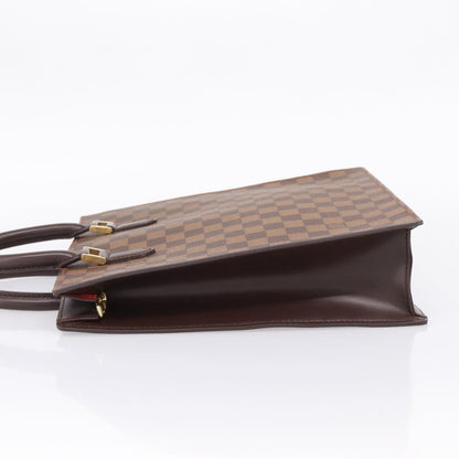 Louis Vuitton Venice Sac Plat Damier, Brown, Canvas, Tote Bag