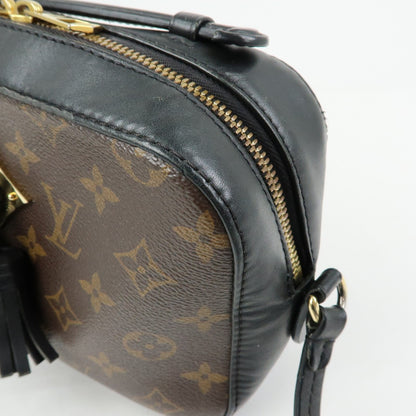 Louis Vuitton Saintonge Monogram Canvas with Leather, Brown, Canvas, Handbag