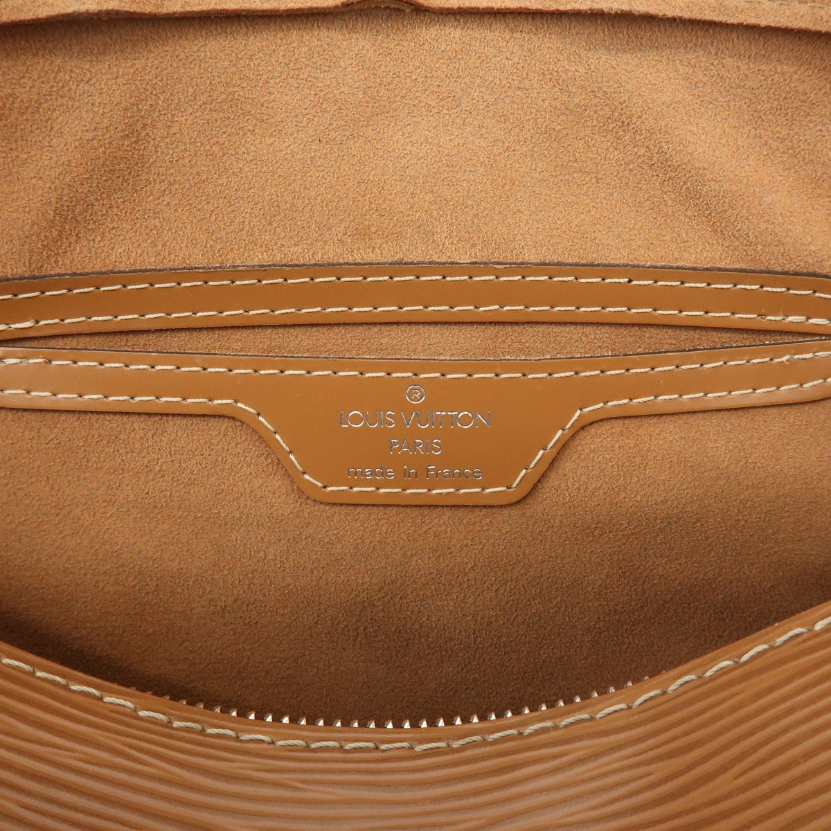 Louis Vuitton Soufflot Epi Leather, Brown, Leather, Tote Bag