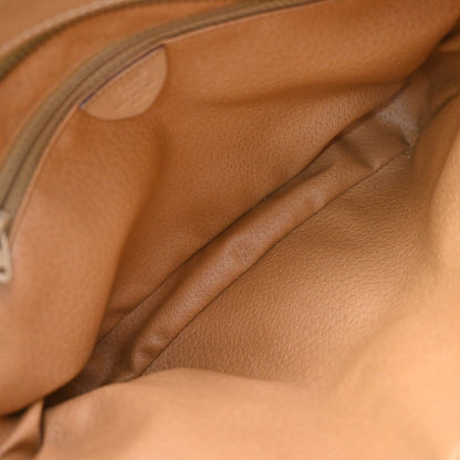 Celine Macadam Leather, Brown, PVC, Shoulder Bag
