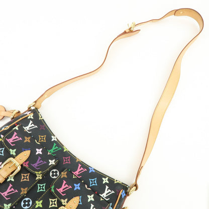 Louis Vuitton Lodge Monogram Multicolor, Black, Canvas, Handbag