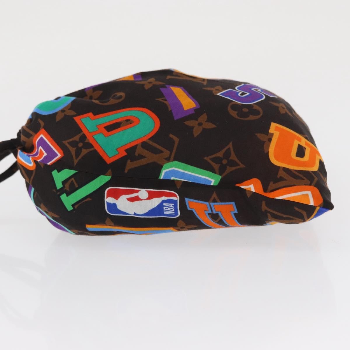 Louis Vuitton X NBA Monogram Canvas, Brown, Canvas, Clutch