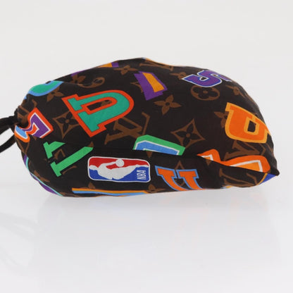Louis Vuitton X NBA Monogram Canvas, Brown, Canvas, Clutch