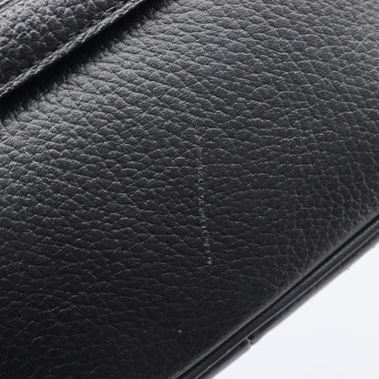Gucci Shoulder Leather, Black, Leather, Shoulder Bag