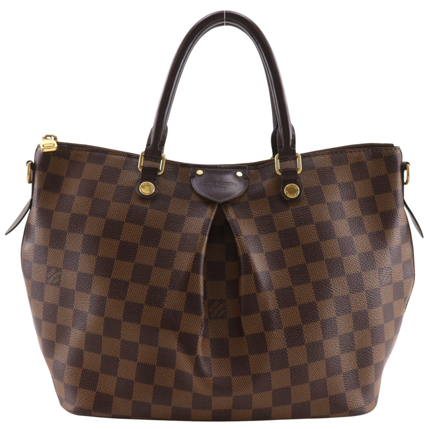 Louis Vuitton Siena Damier, Brown, Canvas, Handbag