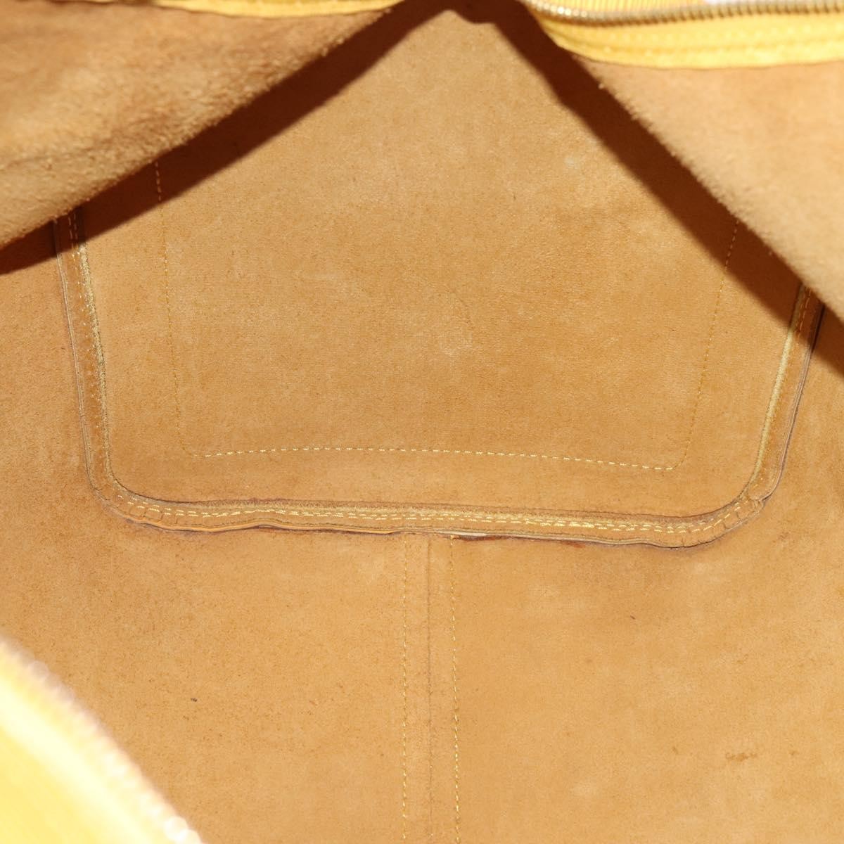 Louis Vuitton Keepall Epi Leather, Yellow, Leather, Travel Bag