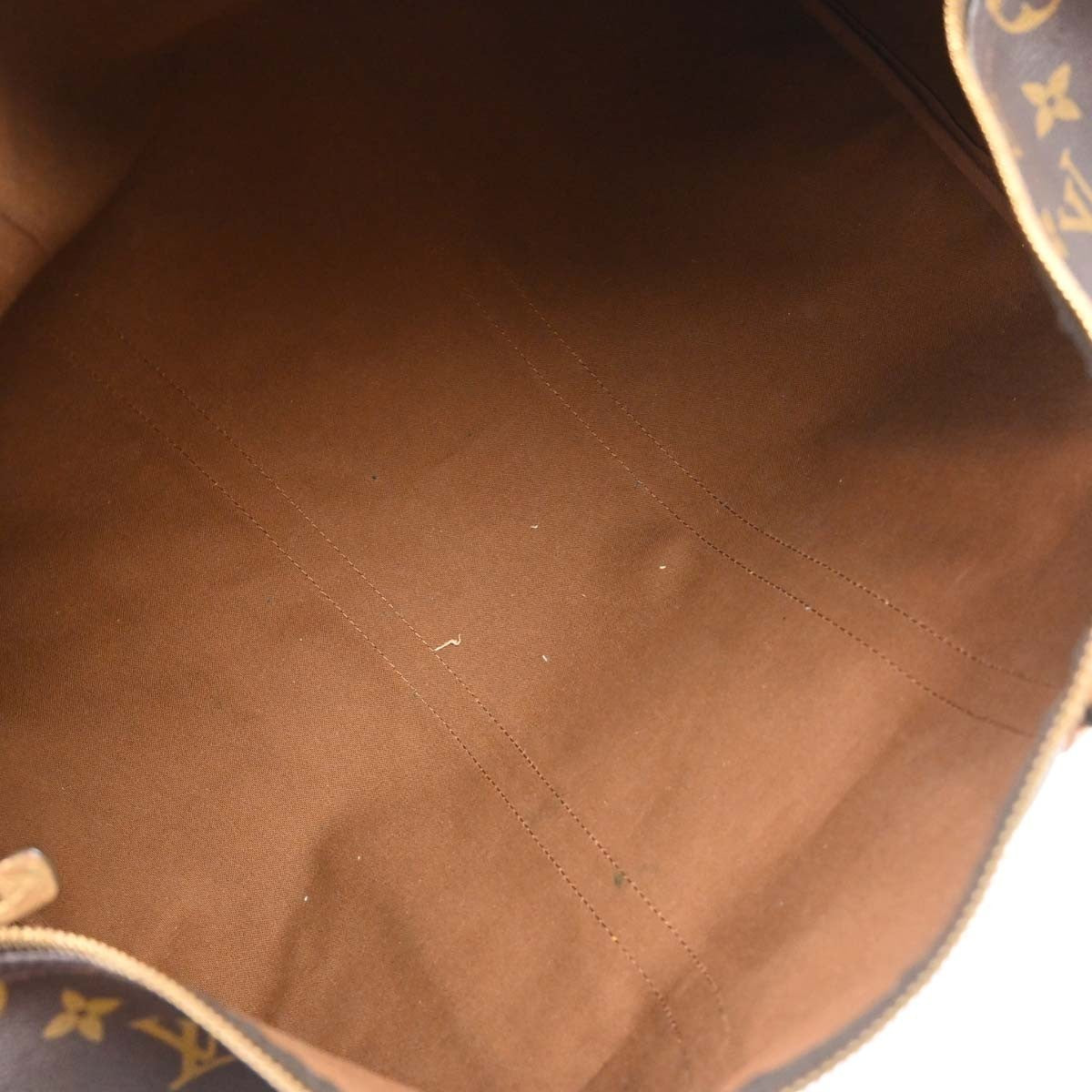 Louis Vuitton Keepall Monogram Canvas, Brown, Canvas, Travel Bag