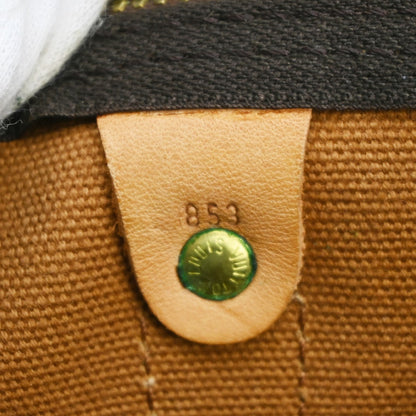 Louis Vuitton Keepall Monogram, Brown, Canvas, Travel Bag