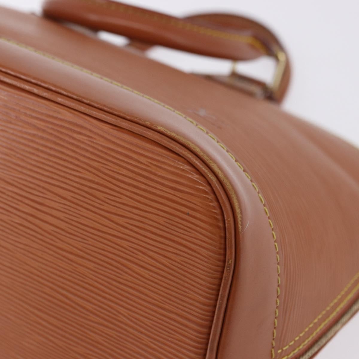 Louis Vuitton Alma Epi Leather, Gold, Leather, Handbag
