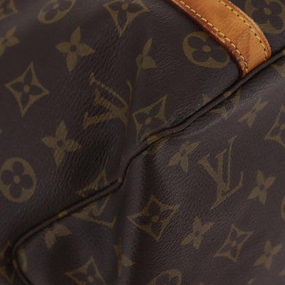Louis Vuitton Shopping Sac Monogram Canvas, Brown, Canvas, Handbag