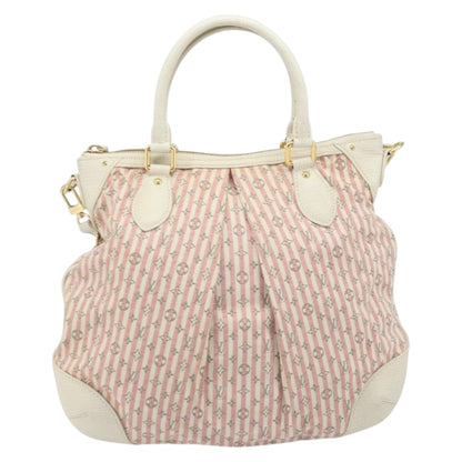 Louis Vuitton Marina Mini Lin Croisette, Pink, Canvas, Handbag