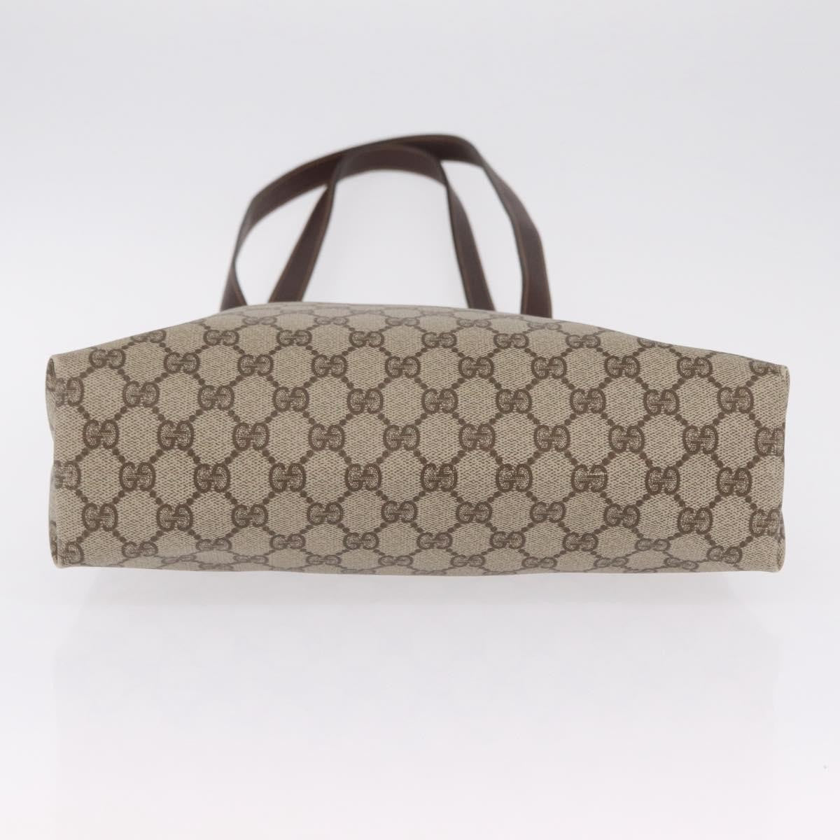 Gucci Vertical Tote GG Canvas, Beige, Canvas, Tote Bag